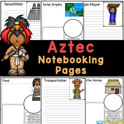 Free Printable Aztec Worksheets